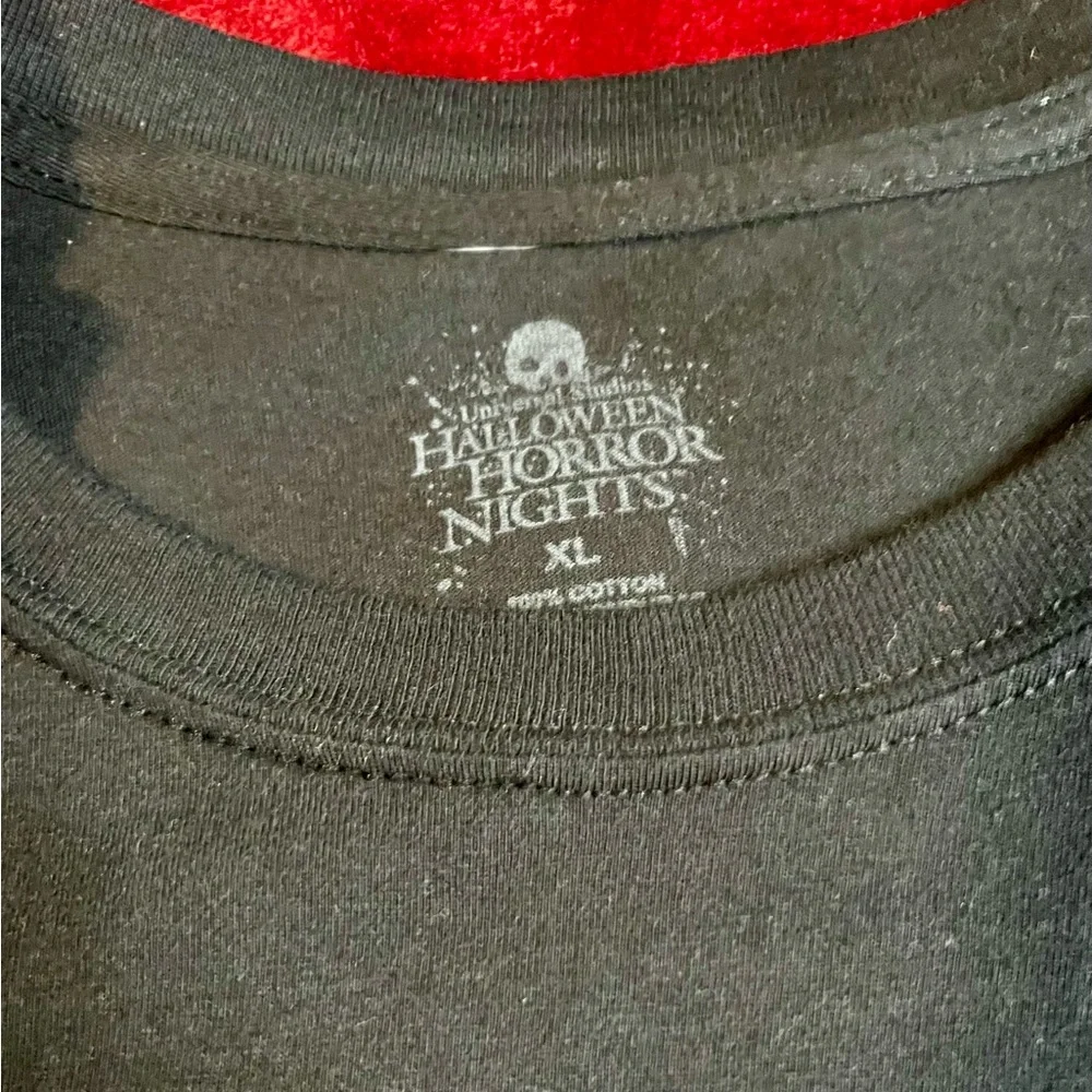 Universal Black Graphic Tee - Don't Go Alone - Picture 2 of 3